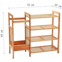 Półka Regał Stojak Szafka Na Buty Obuwie Drewno