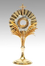 Monstrancja z kłosami zboża