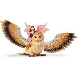 schleich BAYALA Elfka na brokatowej sowie 70789 Sowa