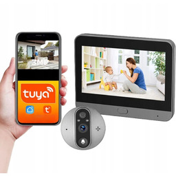 Wizjer elektroniczny Judasz WiFi Hd 4,3 ekran kamera