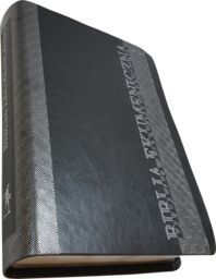 Biblia Ekumeniczna bez ksiąg Deuterokanonicznych srebrne brzegi kartek