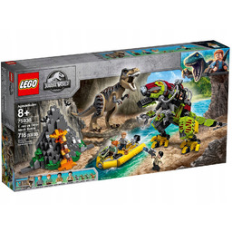 Lego Jurassic World 75938 Tyranozaur kontra mechaniczny dinozaur