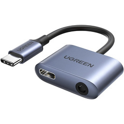 Ugreen adapter audio przejściówka USB Typ C (męski)