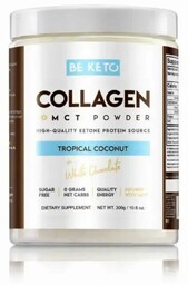 BeKeto Keto Hydrolizowany kolagen i olej MCT -