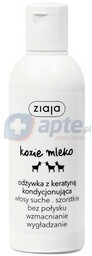 Ziaja kozie mleko odżywka kondycjonująca z keratyną 200ml