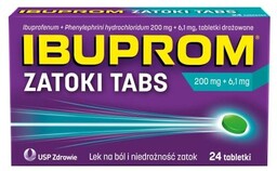 IBUPROM Zatoki Tabs, 24 tabletki