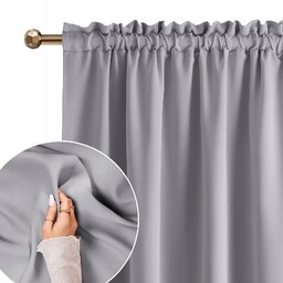 Zasłona gotowa zaciemniająca na taśmie żabki 180x280 Laurel