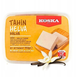 Oryginalna Turecka Chałwa Sezamowa Z Tahini Wanilia Koska