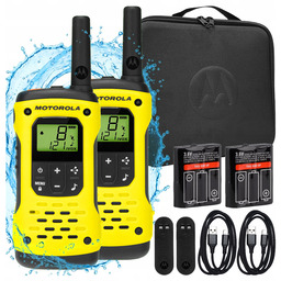 Krótkofalówka Walkie Talkie Motorola T92 H2O Wodoodporne Zasięg