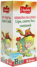 Apotheke Herbatka Dla Dzieci Przy Przeziębieniu 20x1,5g EKO