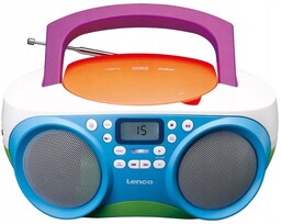 Lenco Odtwarzacz CD Radio 2 Głośniki Stereo Boombox