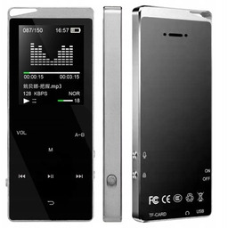 Odtwarzacz MP4 z Bluetooth 8GB Srebrny