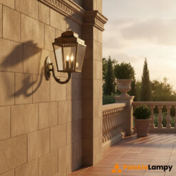 Kinkiet MANSION HOUSEMANSIONHS/WB1 BR IP44 Elstead