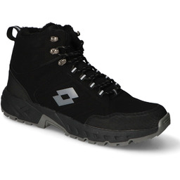 Buty Trekkingowe Ocieplane Lotto Czarne Trzewiki Lotto Czarne/Szare