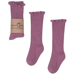 Podkolanówki Mono Baby Mama''s Feet - Wrzosowe 0-1