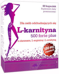 Olimp L-Karnityna 500 Forte Plus, 60 kapsułek