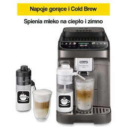 DELONGHI Ekspres ECAM330.80.TXB Magnifica Duo (spienianie mleka