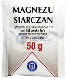 Magnezu siarczan (sól gorzka) 50g