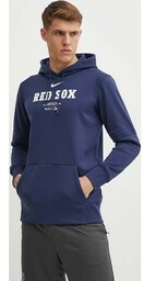 Nike bluza Boston Red Sox męska kolor granatowy