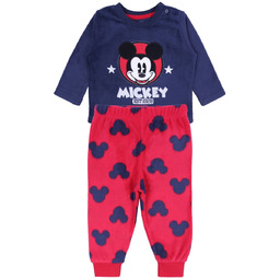 Granatowo-czerwona piżama Myszka Mickey DISNEY 6-9 m 74