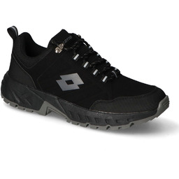 Sneakersy Trekkingi Męskie Lotto Czarne Sneakersy Lotto 2400290U/1116