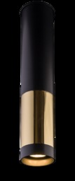 Kavos downlight tuba czarno złota 8356 Amplex