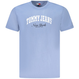 TOMMY HILFIGER MĘSKA KOSZULKA Z KRÓTKIM RĘKAWEM NIEBIESKA