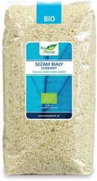 SEZAM BIAŁY ŁUSKANY BIO 1 KG BIO PLANET
