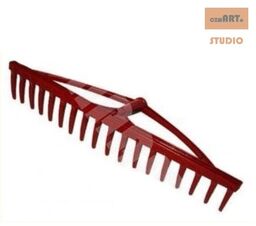 GRABIE PLASTIKOWE DO SIANA I TRAWY 600 mm