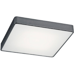 Plafon nowoczesny E27x4 kwadratowy ONTARIO 1575 szary -