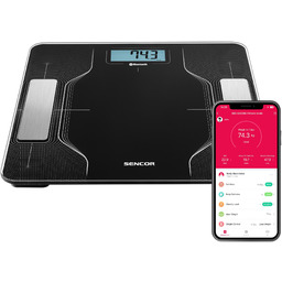Inteligentna Osobista Waga Fitness Z Aplikacją Historia Analiza