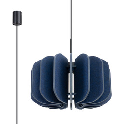 Lampa wisząca MULA 45 granatowa SL.1862 - Sollux