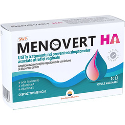 Menovert HA 10 globulek dopochwowych
