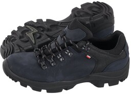 Trekkingi Wojas Granatowe/Czarne 9377-80 (WO76-a)
