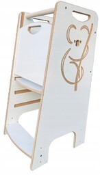 Kitchen Helper Panda Step Montessori Kuchenny pomocnik