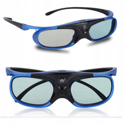 Okulary 3D Typu Active Shutter Do Projektora Dlp