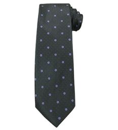 Szary Elegancki Krawat -Angelo di Monti- 7 cm,