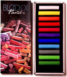 Blockx pastelowe kredy artystyczne, zestaw 12 wspaniałych odcieni