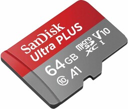 SanDisk Ultra PLUS microSDHC 64GB A1 V10 U1