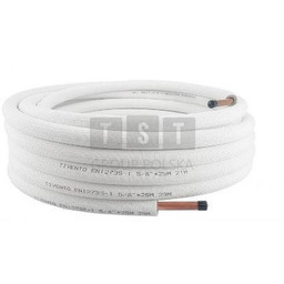 Rura Miedziana w otulinie 1/4 krąg 25 m