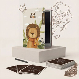 Tablet graficzny dla dzieci z kartami pracy