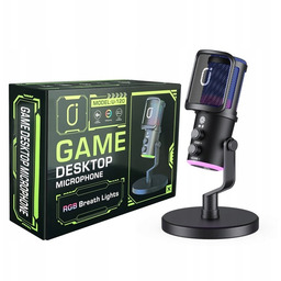 Mikrofon biurkowy gamingowy wolnostojący Rgb U-120 influence gracz