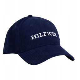 Tommy hilfiger czapka z daszkiem monotype cordoroy cap