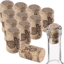 Korek do butelki na wino Velletri aglomerowany 23mm