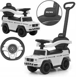 Jeździk z rączką dla dzieci chodzik Mercedes G350d