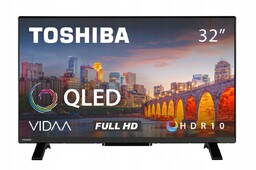 TOSHIBA Telewizor LED 32 cale 32QV2F63DG