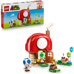 LEGO Super Mario , klocki, Toad i domówka,