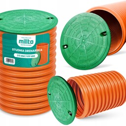 Studnia Studzienka Drenarska 315 Kanalizacyjna Rura Karbowana 50