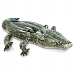 Materac do pływania INTEX Krokodyl Aligator 57551 zielony