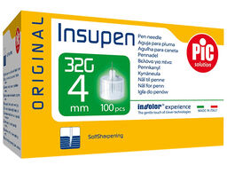 Pic Solution Insupen, igły do penów insulinowych, 32G